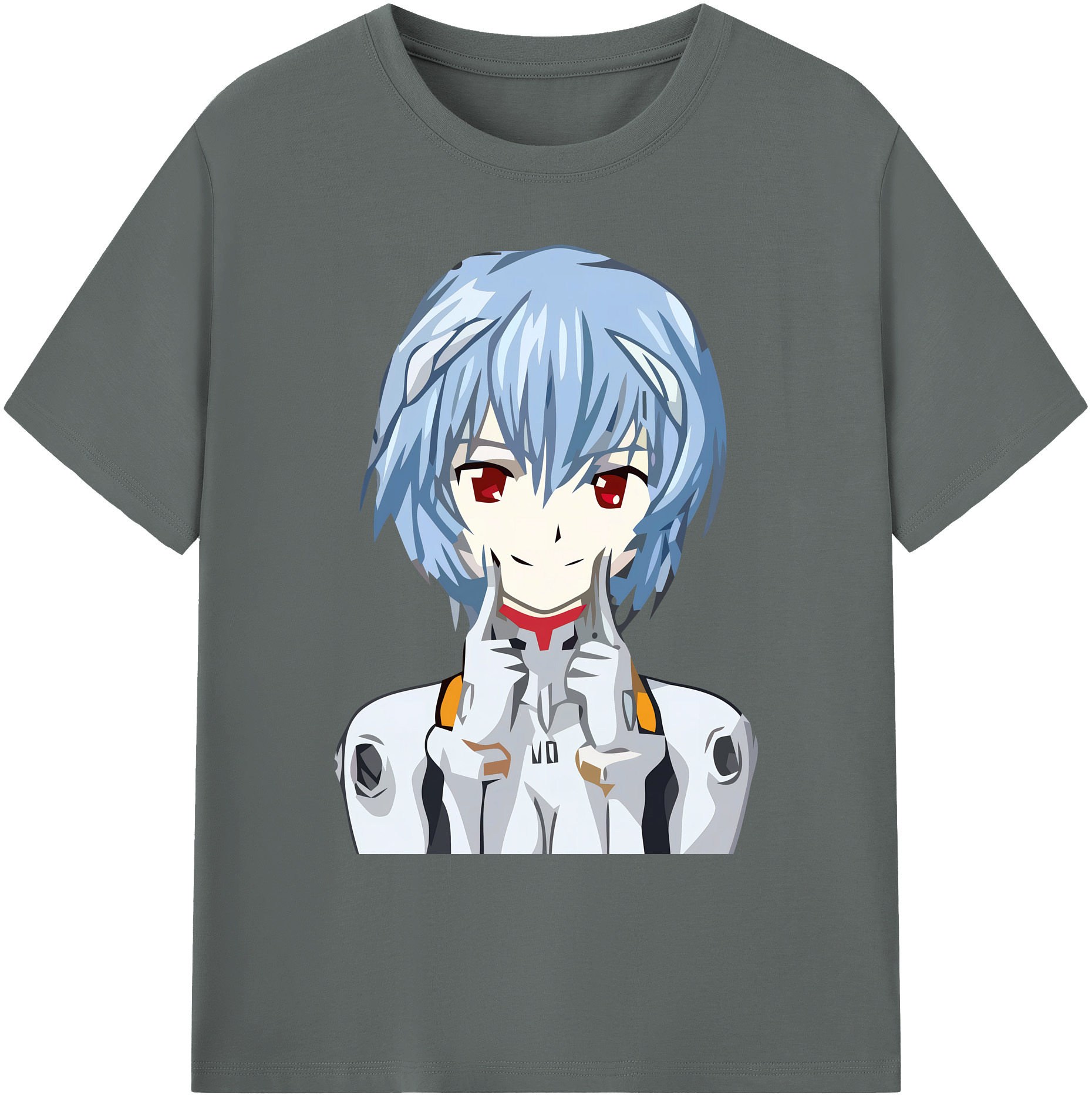 （画像用） EVA 新世紀エヴァンゲリオン 綿100％ メンズ半袖Tシャツ｜肌触りやわらか＆通気性